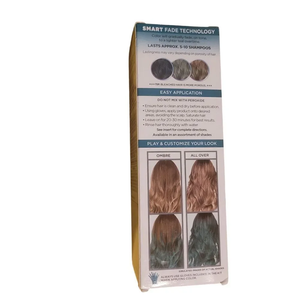 L'Oreal Paris Colorista Semi-Permanent Hair Color TEAL10